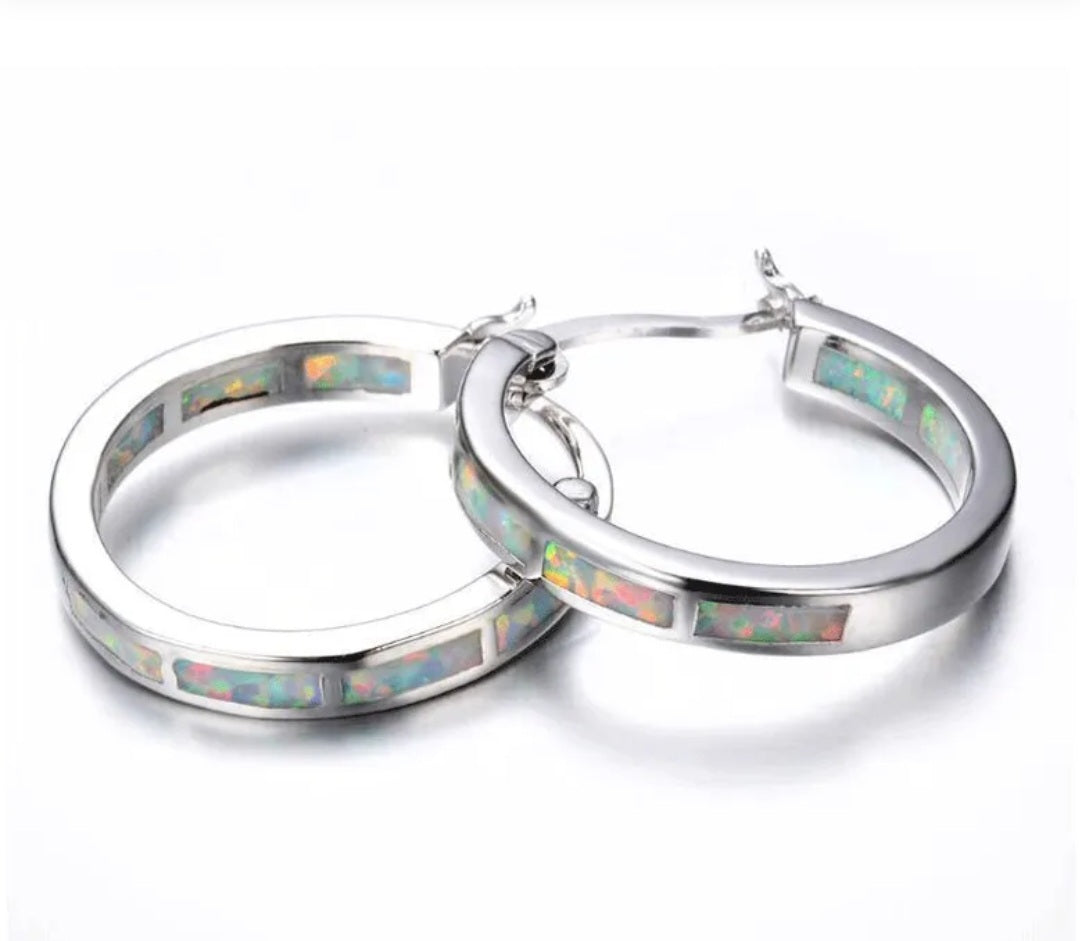 Multicolor Women's Fashion Snap Bar Closure Earrings