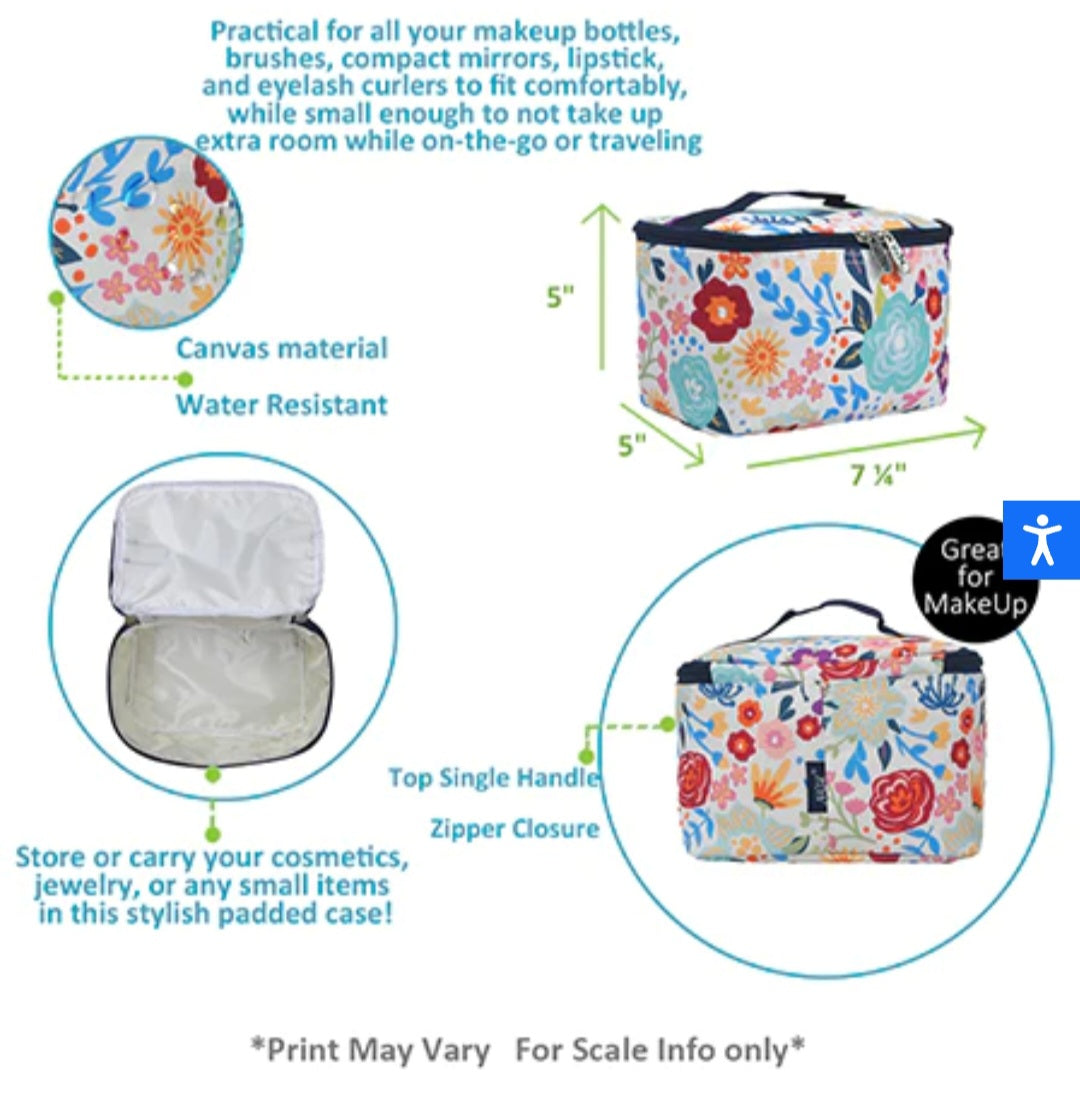 Spring Blossoms Cosmetic Case