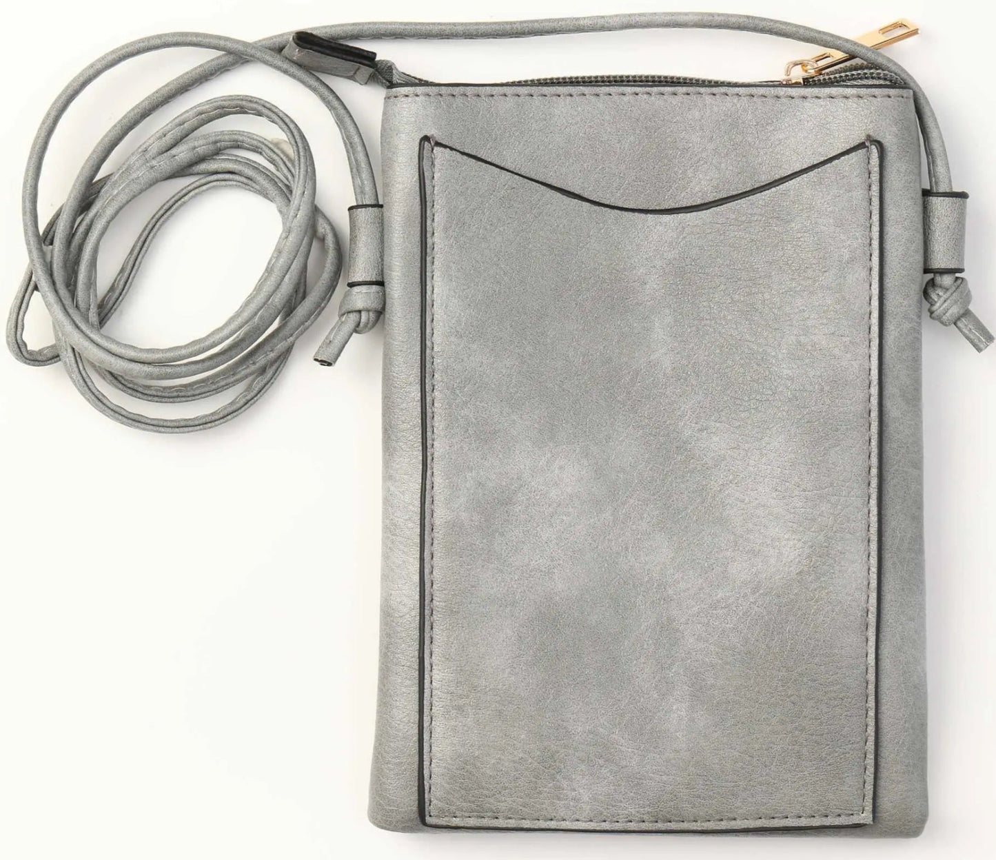 Grey Paw Crossbody Bag