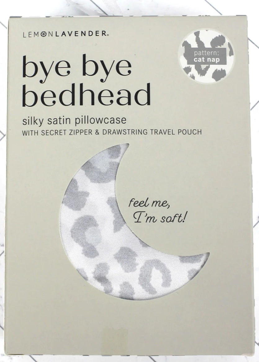 Bye Bye Bedhead Satin Rosewater Pillowcase
