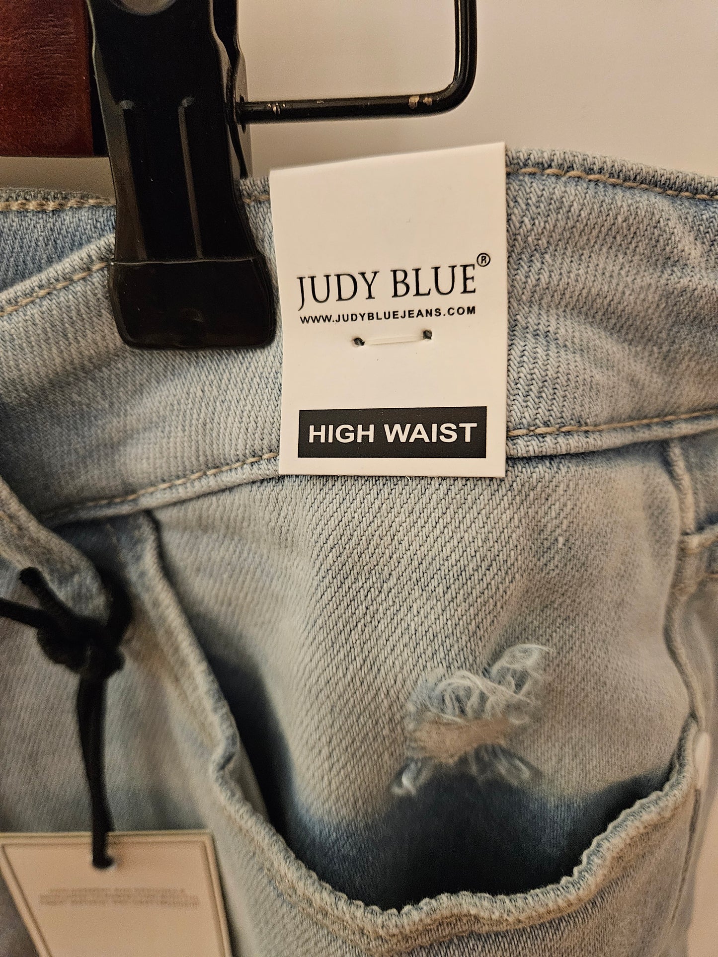 Judy Blue High Waist Light Denim Shorts