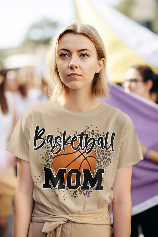 Basketball Mom Graphic Tee