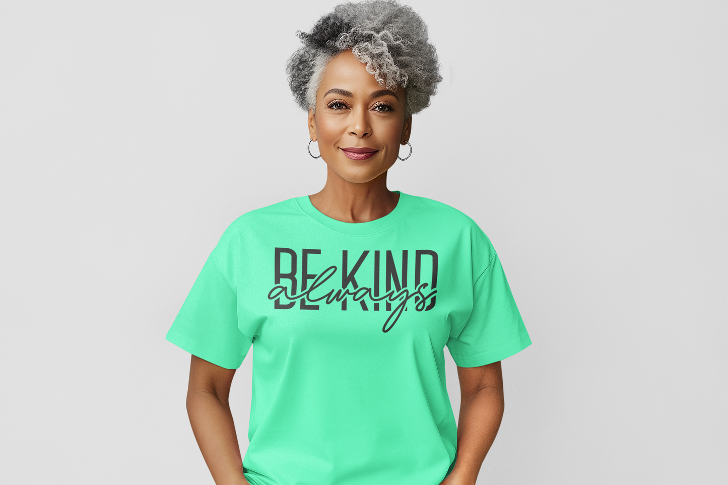 Be Kind Always Regular & Plus Long or Short Sleeve Graphic Tee