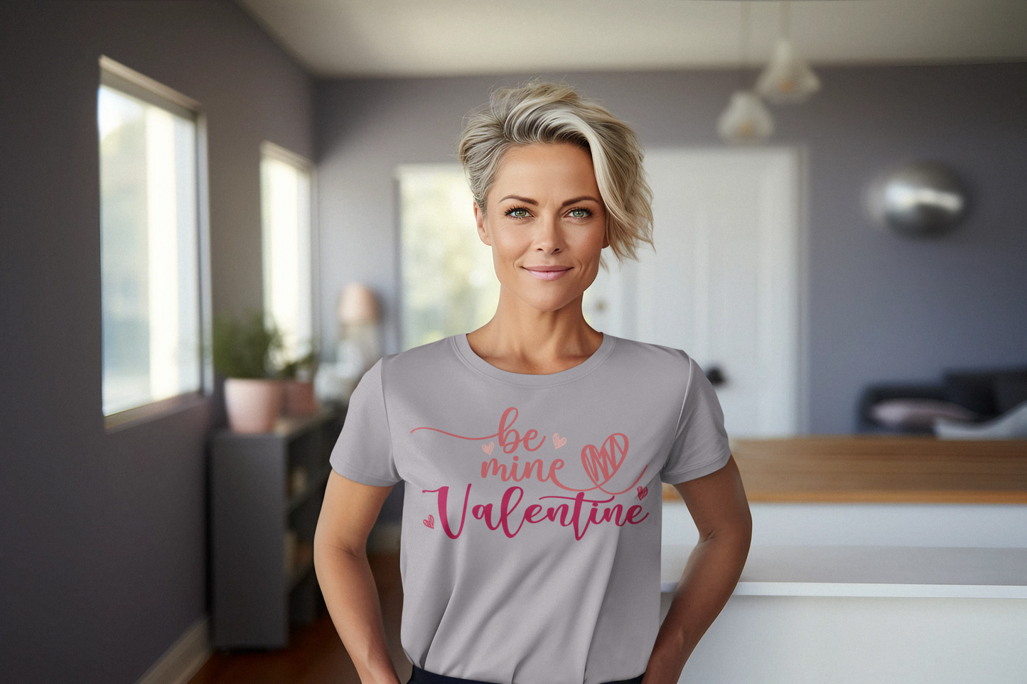 Be Mine Valentine Short or Long Sleeve Tee Shirt