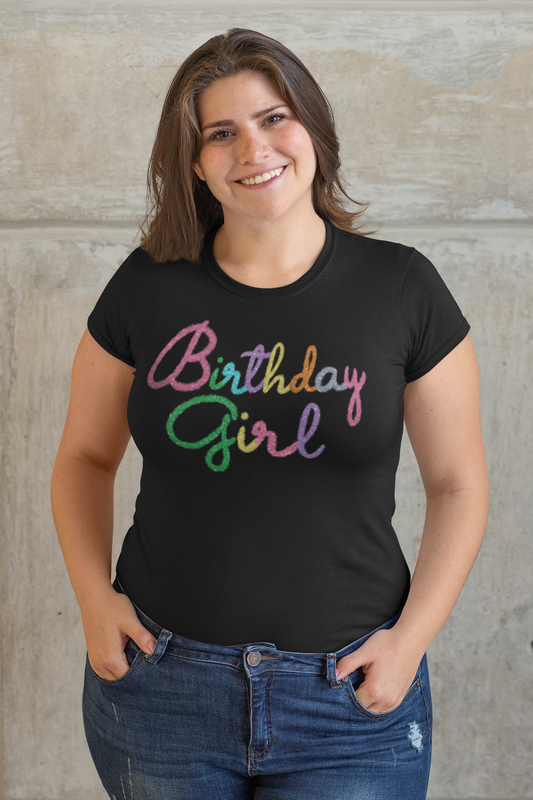 Birthday Girl Regular & Plus Long or Short Sleeve Graphic Tee