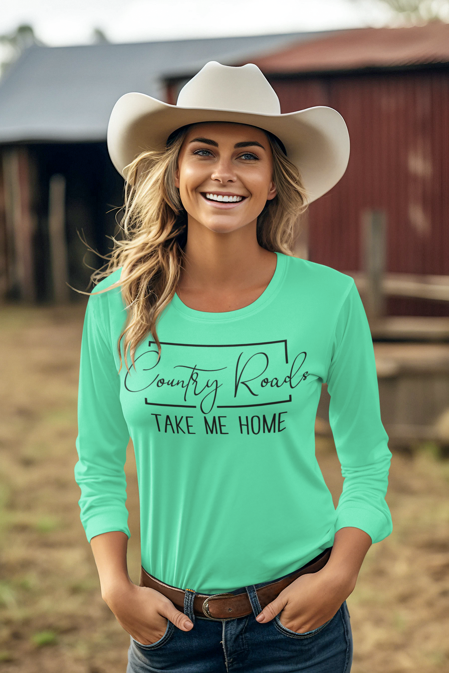 Country Roads Plus Graphic Long & Short Sleeve Tee