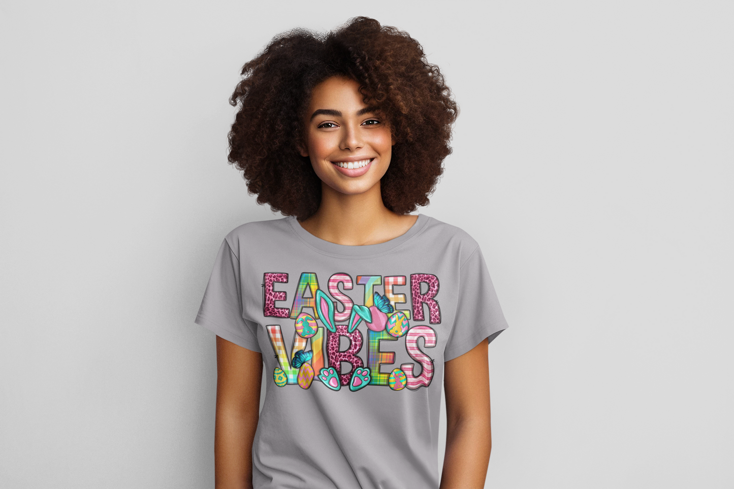 Easter Vibes Regular & Plus Graphic Tee