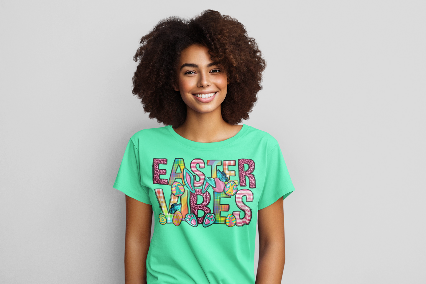 Easter Vibes Regular & Plus Graphic Tee