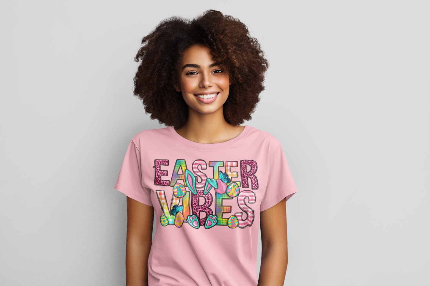 Easter Vibes Regular & Plus Graphic Tee