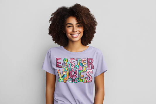 Easter Vibes Regular & Plus Graphic Tee