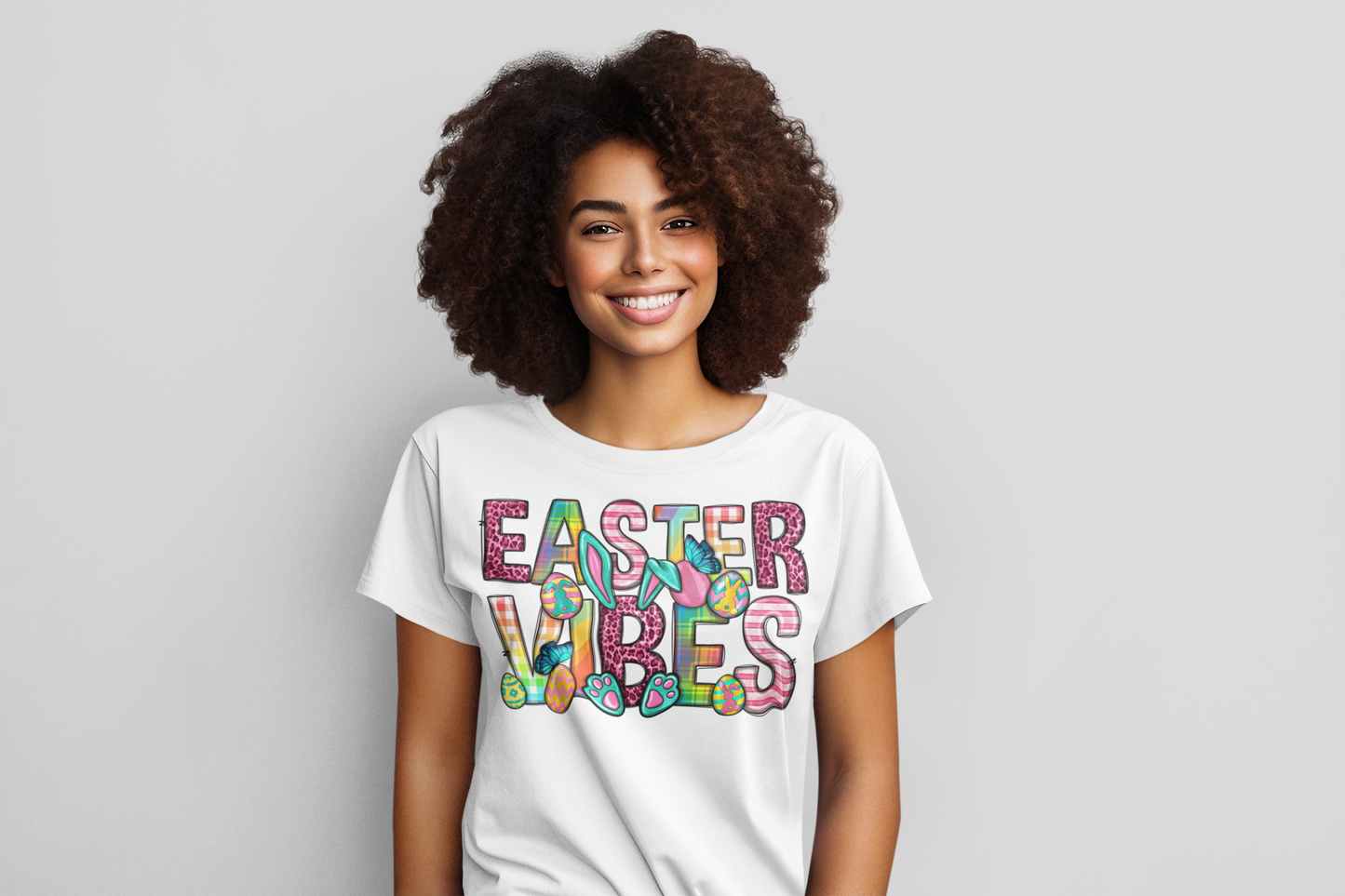 Easter Vibes Regular & Plus Graphic Tee