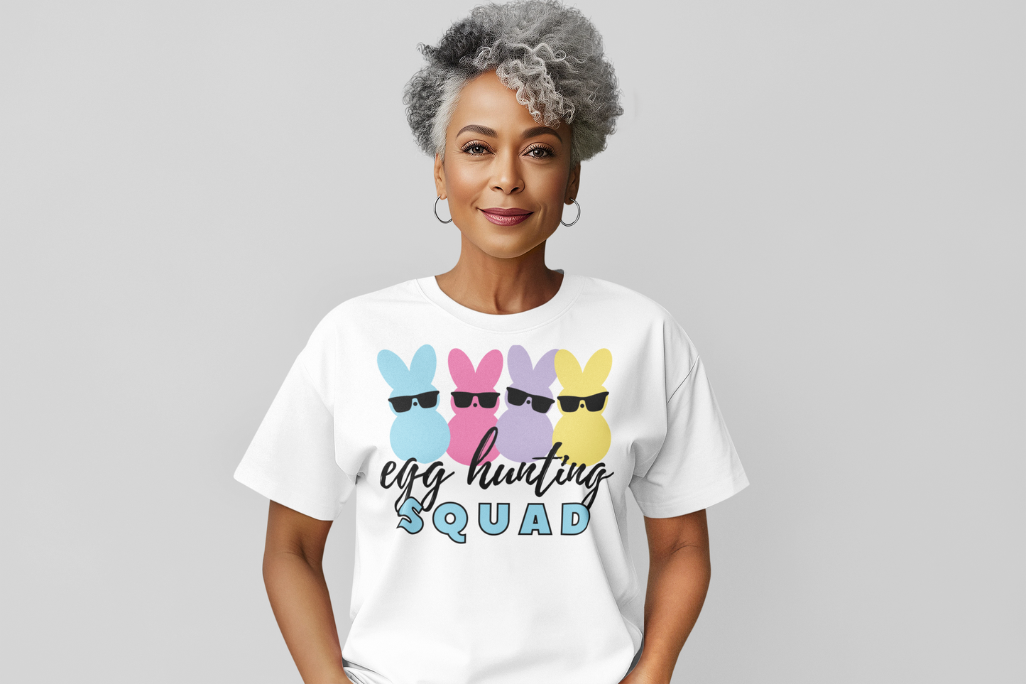 Egg Hunting Squad Regular & Plus Graphic Tee