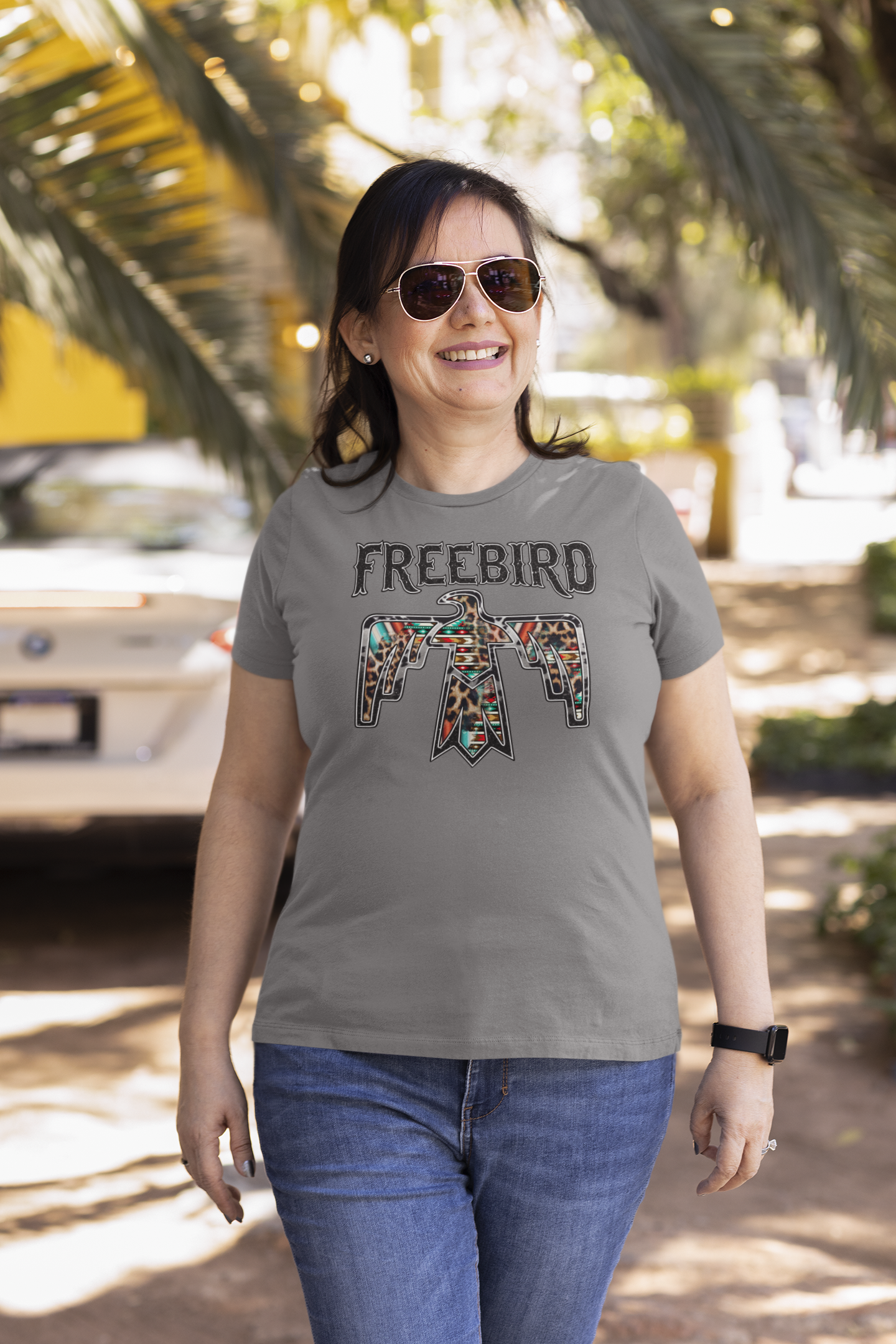 Free Bird (4) Regular & Plus Long or Short Sleeve Graphic Tee