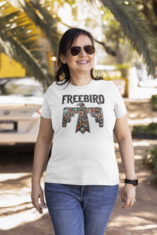 Free Bird (4) Regular & Plus Long or Short Sleeve Graphic Tee