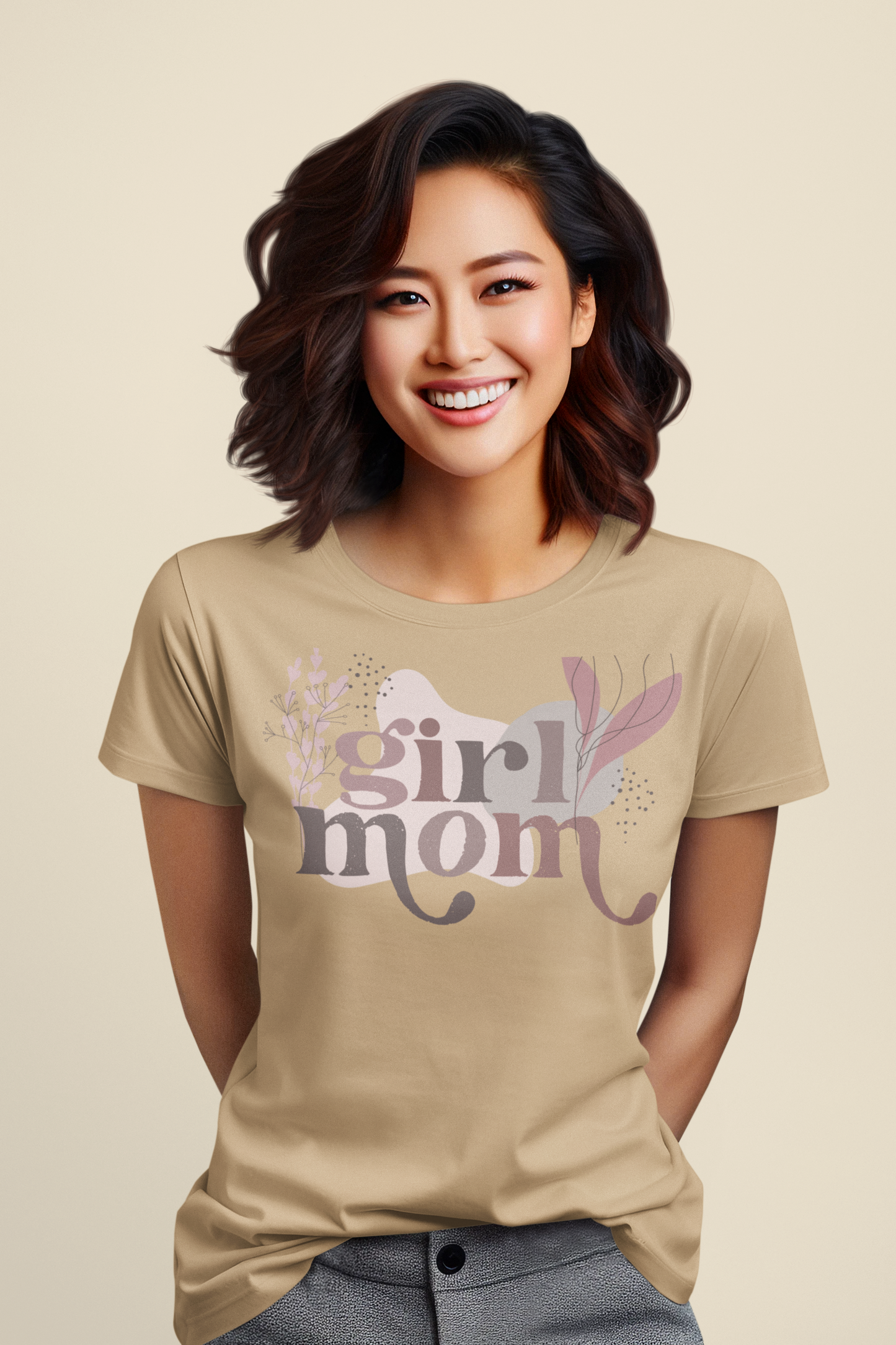 Girl Mom Graphic Tee