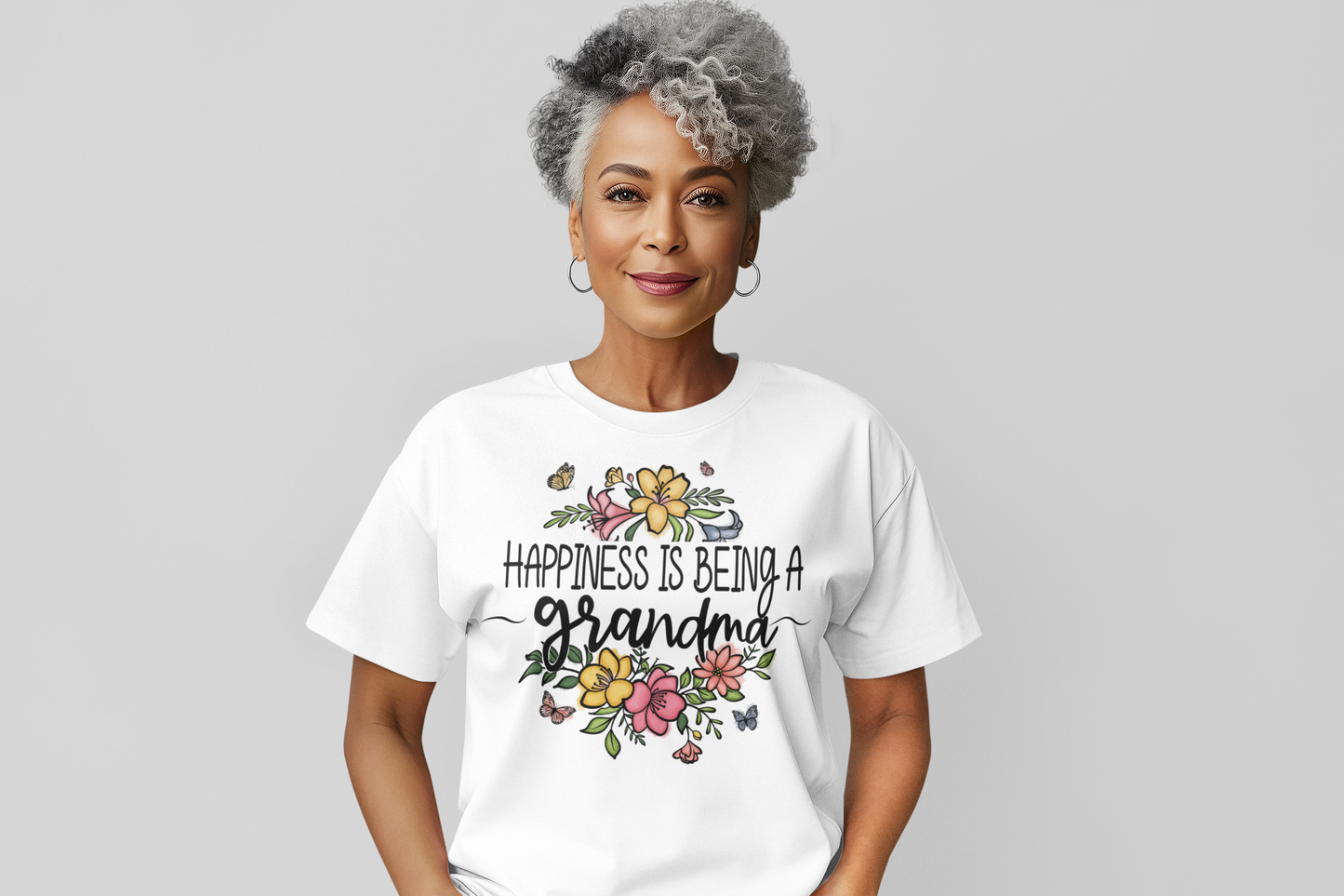 Happiness is Being a Grandma Graphic Tee