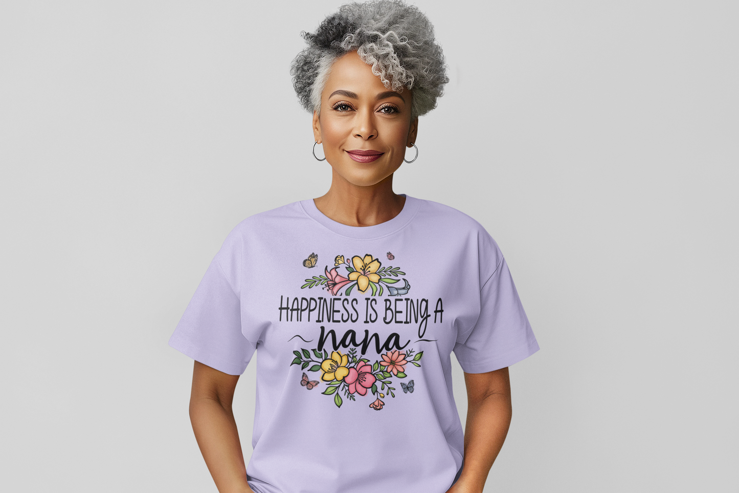 Happiness is Being a Nana Graphic Tee