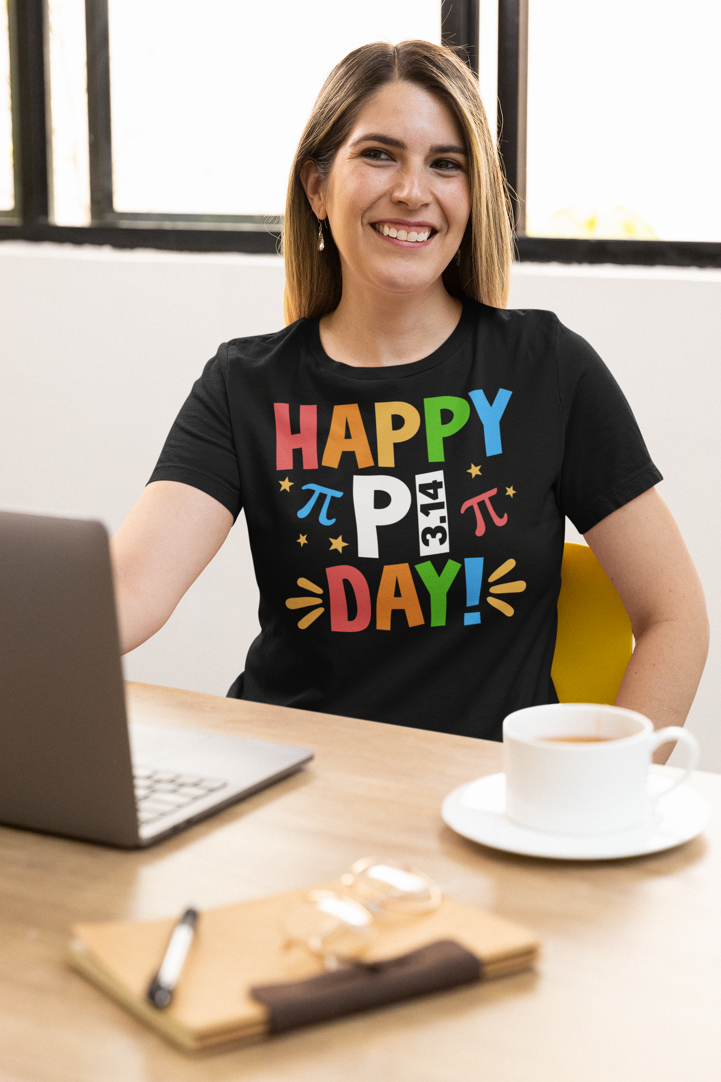 Happy Pi Day Regular & Plus Long or Short Sleeve Tee Shirt