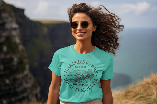 Harpers Ferry National Park Regular & Plus Long or Short Sleeve Graphic Tee