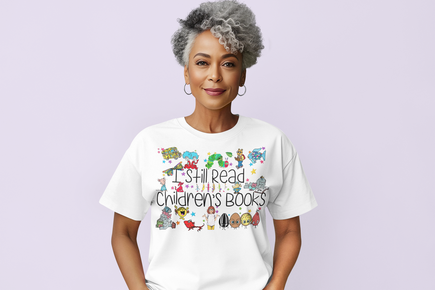 I Still Read Children's Books Regular & Plus Long or Short Sleeve Tee