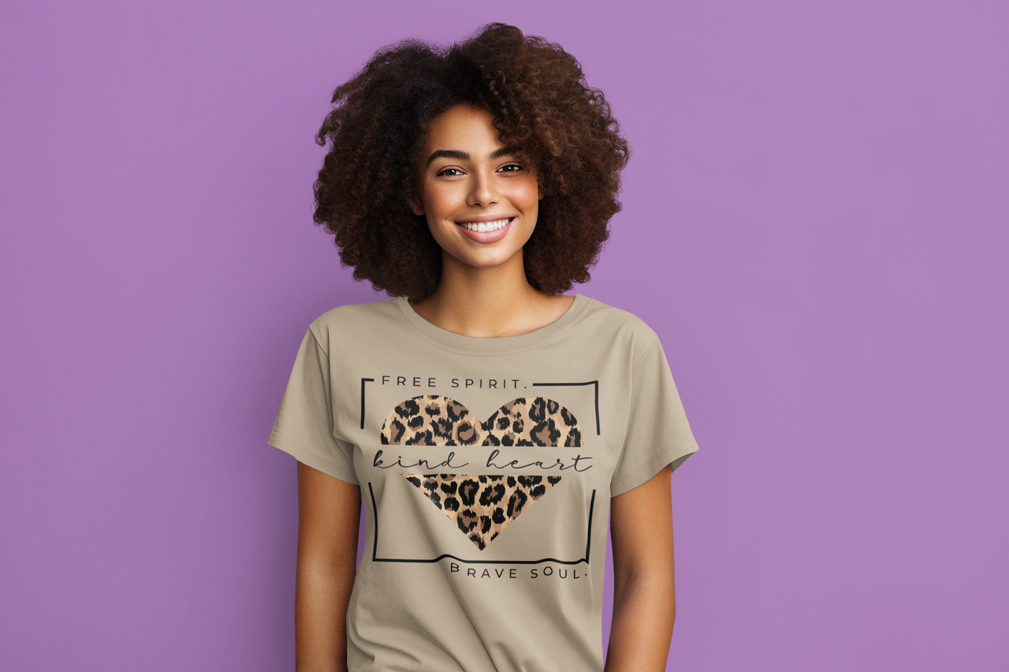 Kind Heart Graphic Regular & Plus Tee