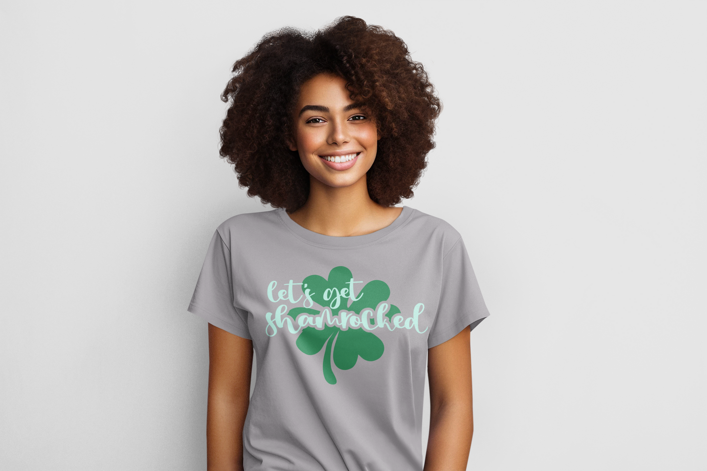 Let's Get Shamrocked Regular & Plus Long or Short Sleeve Tee Shirt