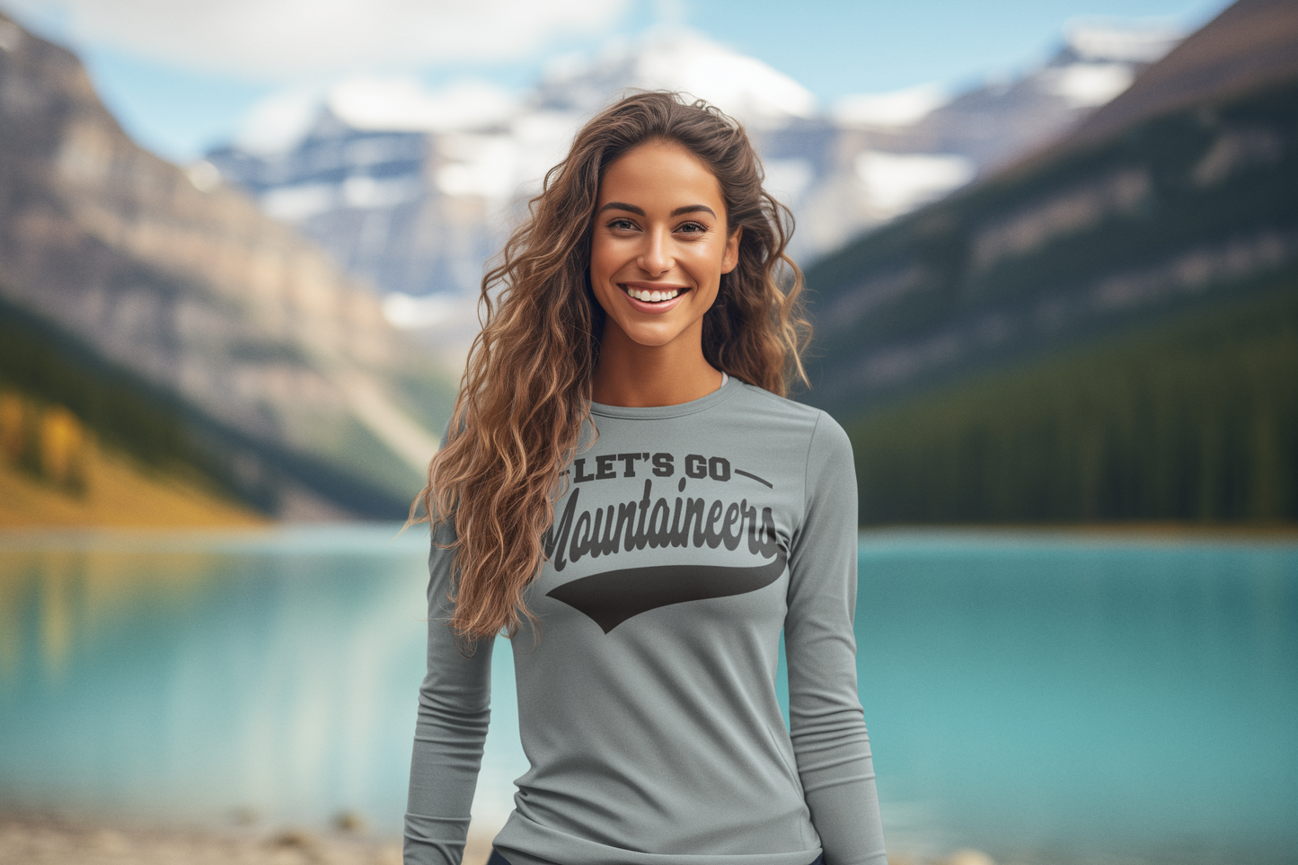 Let's Go Mountaineers Graphic Tee