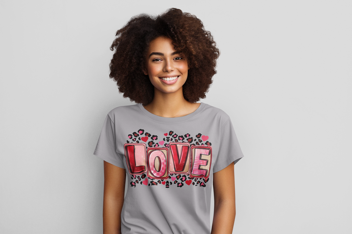 Love Leopard Spots Long & Short Sleeve Tee Shirt