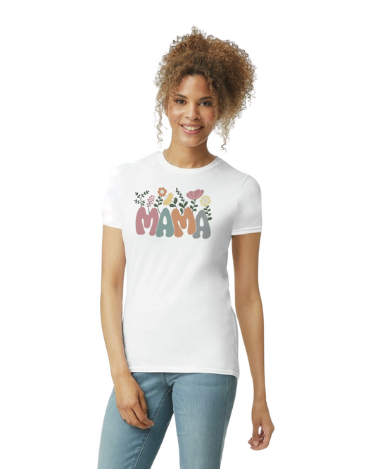 Mama Floral Graphic Tee