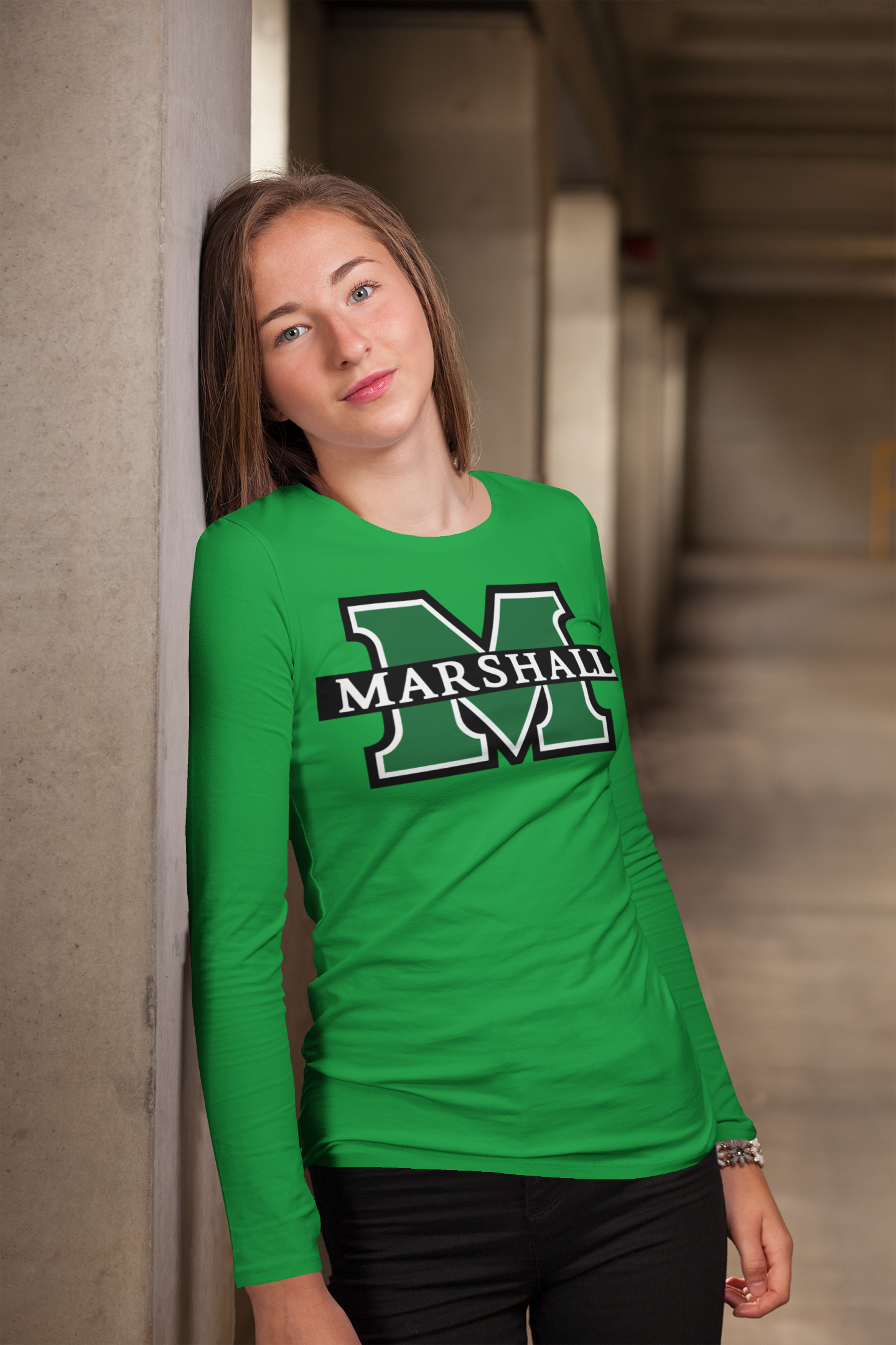 Marshall Logo Regular & Plus Short & Long Sleeve Tee