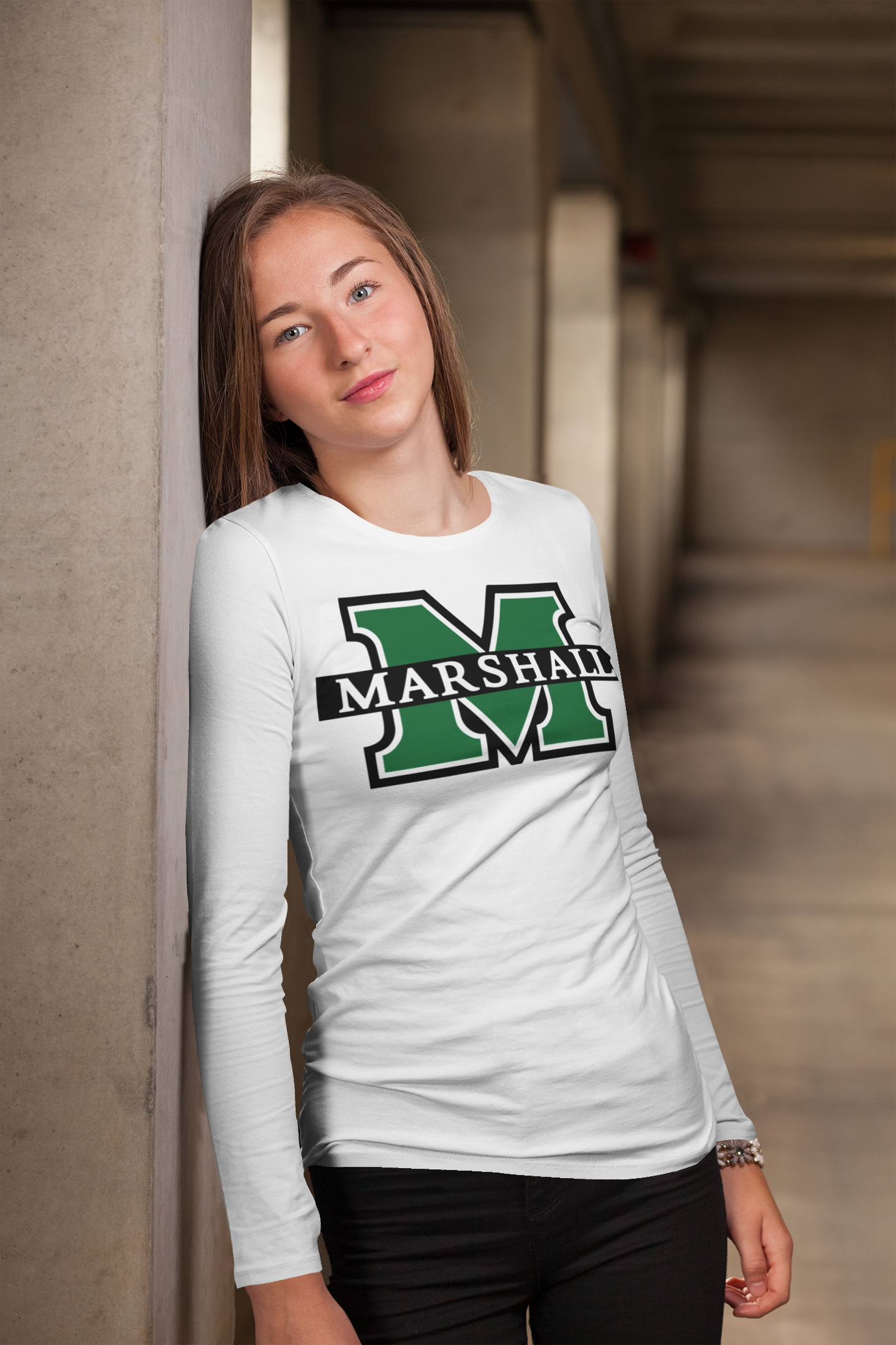 Marshall Logo Regular & Plus Short & Long Sleeve Tee