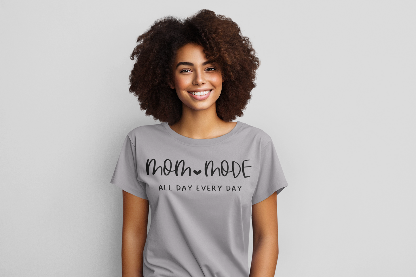 Mom Mode All Day Every Day Graphic Tee