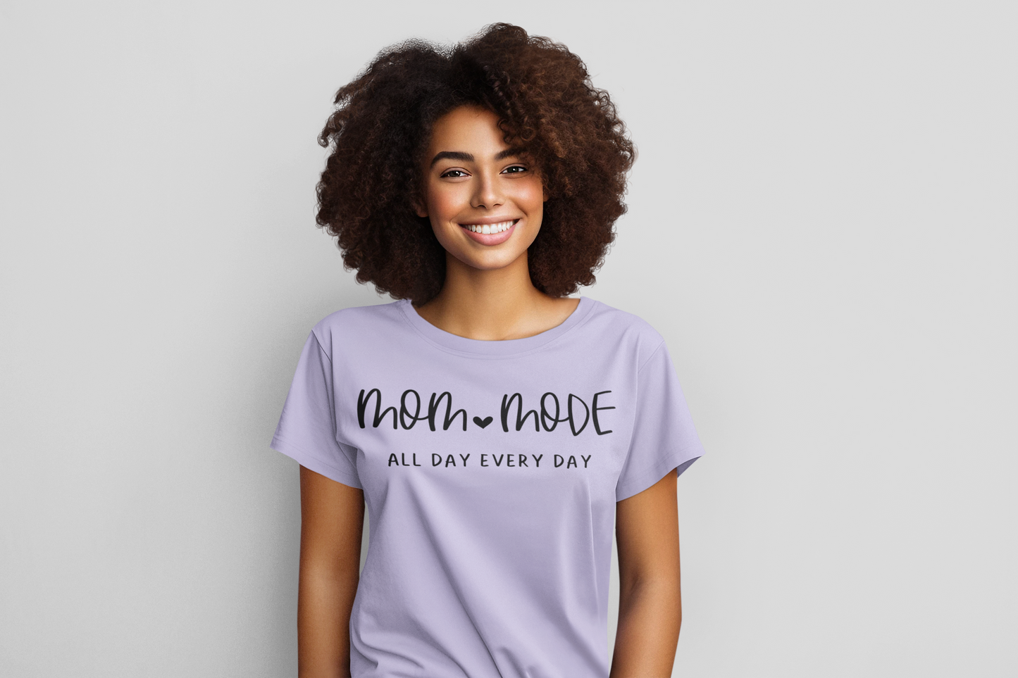 Mom Mode All Day Every Day Graphic Tee