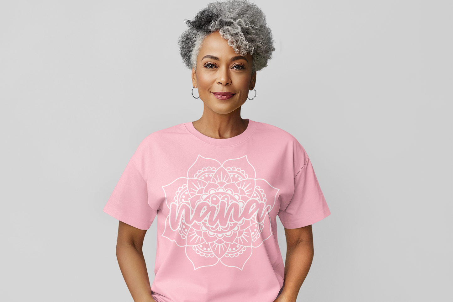 Nana Mandala Flower Graphic Tee