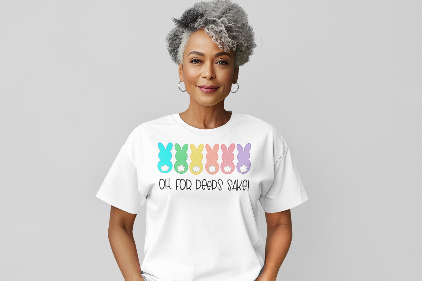 Oh For Peeps Sake Regular & Plus Graphic Tee