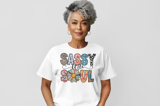 Sassy Little Soul Graphic Tee Regular & Plus Sizes