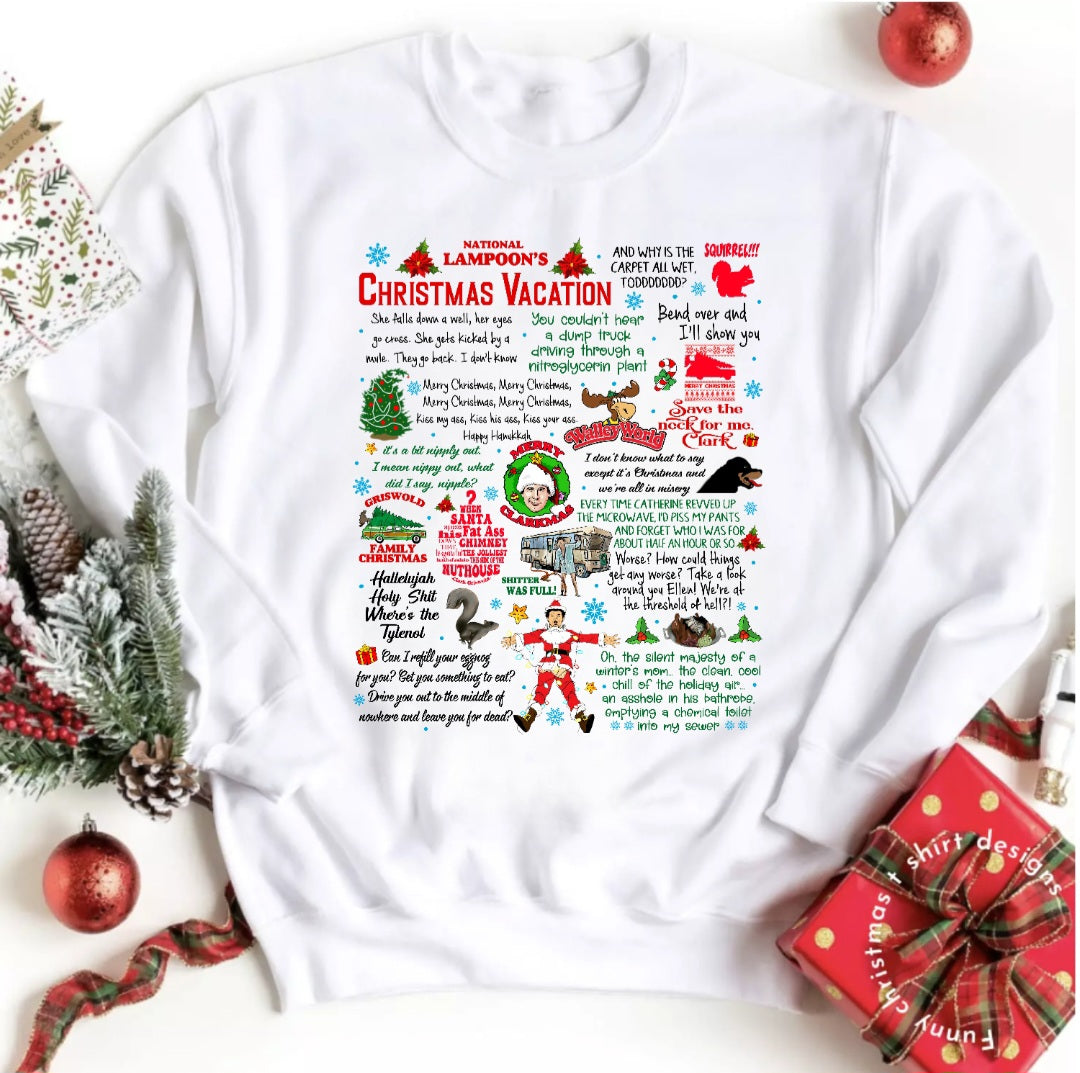 Christmas Vacation Regular & Plus Graphic Sweatshirt