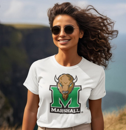 Marshall University Mascot Graphic Tee