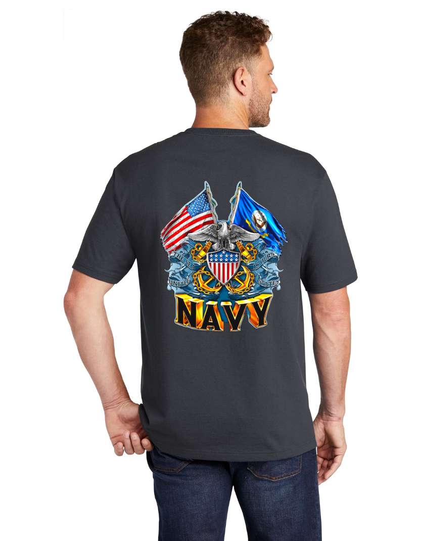 Navy Graphic Tee