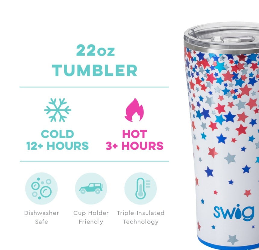 Star Spangled 22 oz Tumbler