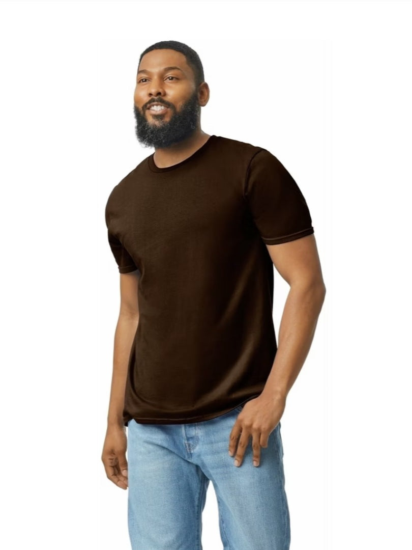 Men's Brown & Purple T-Shirts