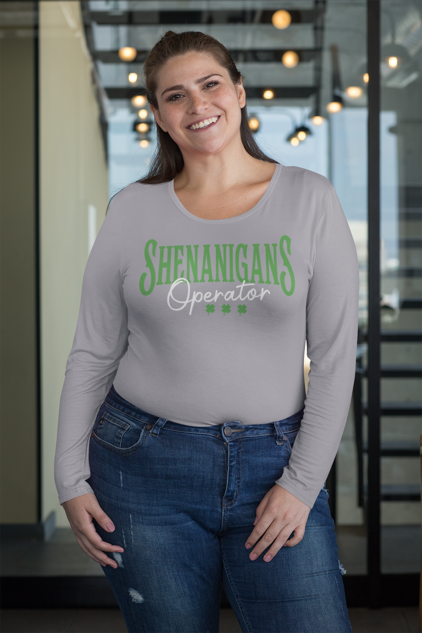 Shenanigan's Operator Regular & Plus Long or Short Sleeve Tee Shirt