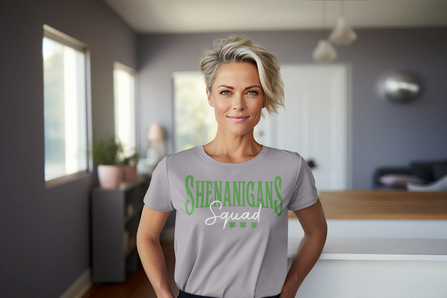 Shenanigan's Squad Regular & Plus Long or Short Sleeve Tee Shirt