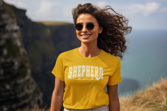 Shepherd Mama Regular & Plus Long or Short Sleeve Graphic Tee