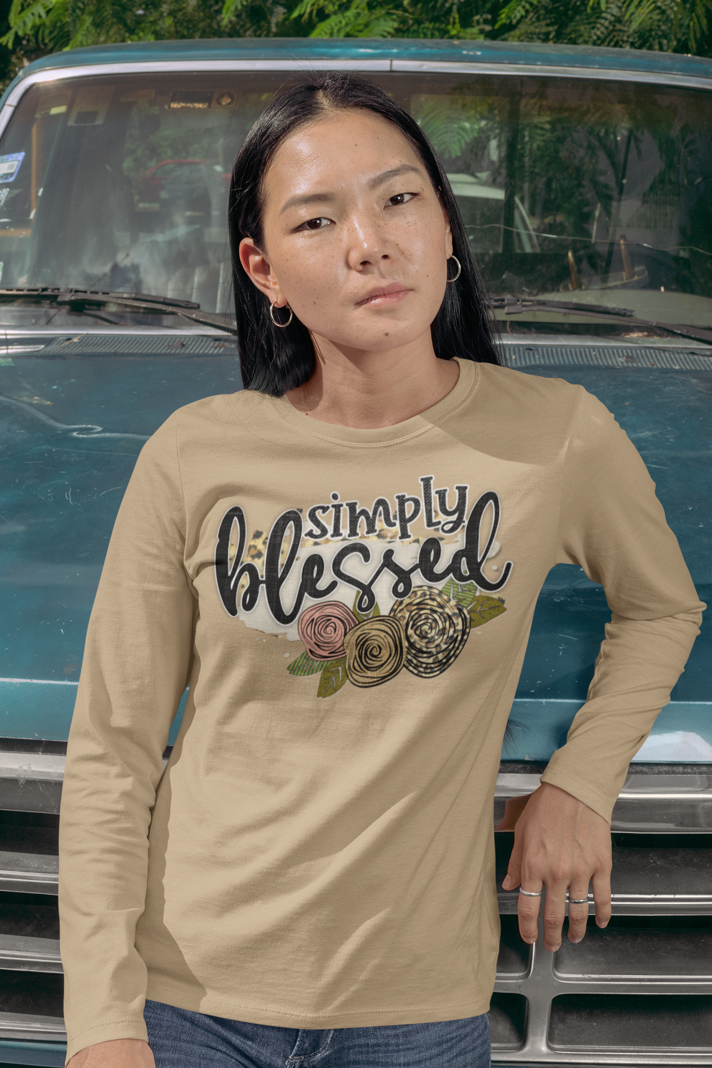 Simply Blessed Floral Tee