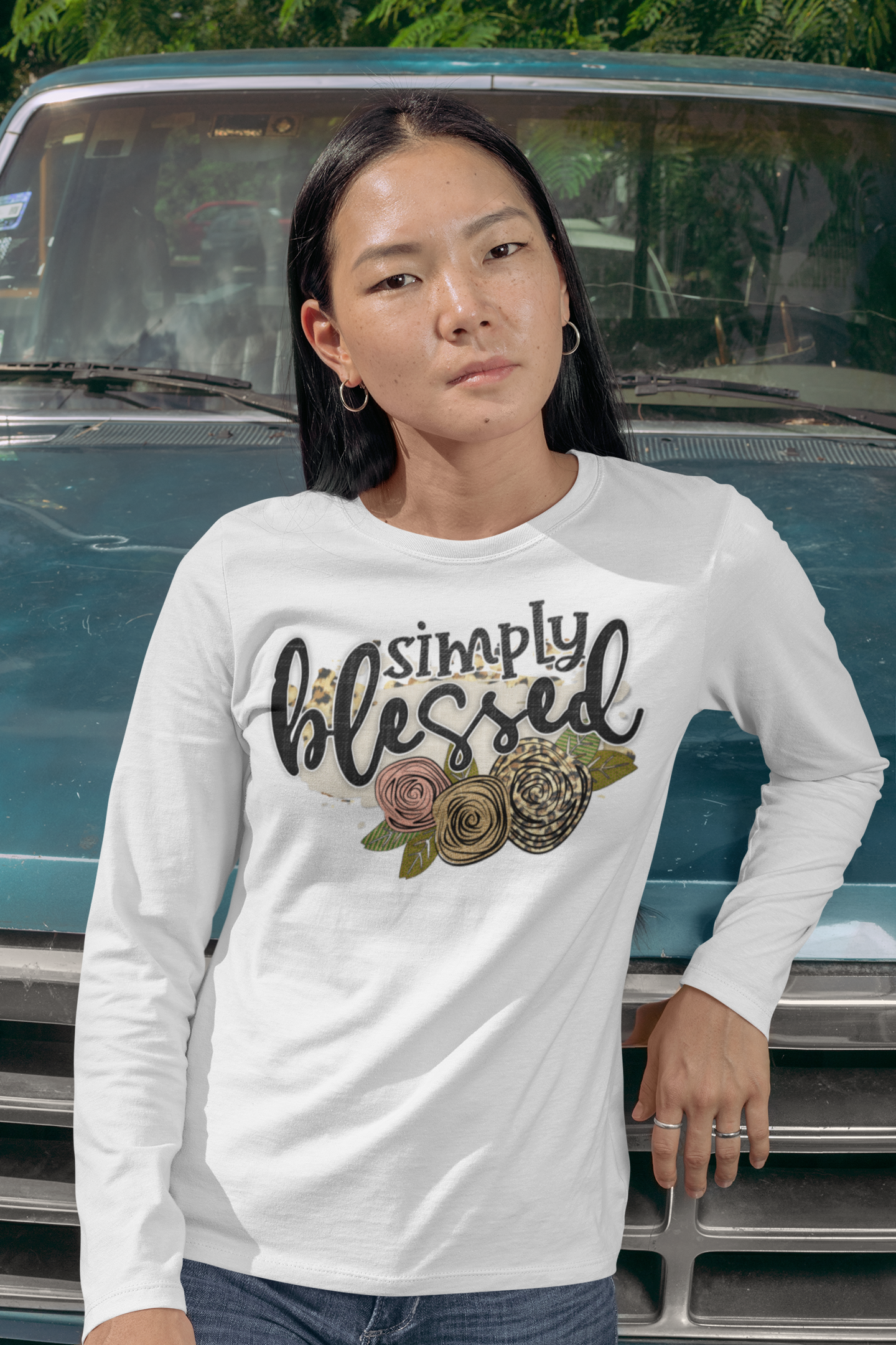 Simply Blessed Floral Tee