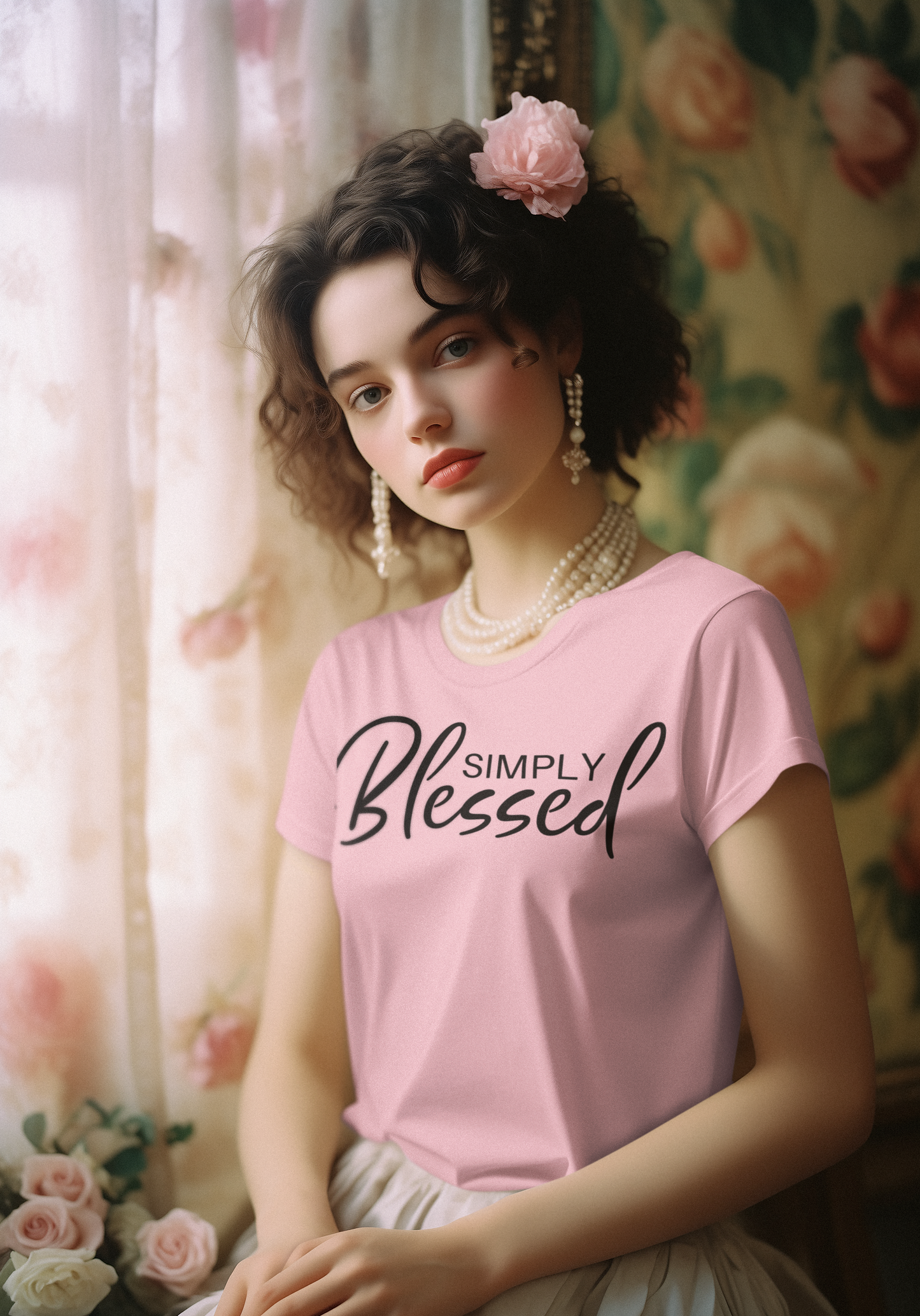 Simply Blessed Regular & Plus Graphic Tee