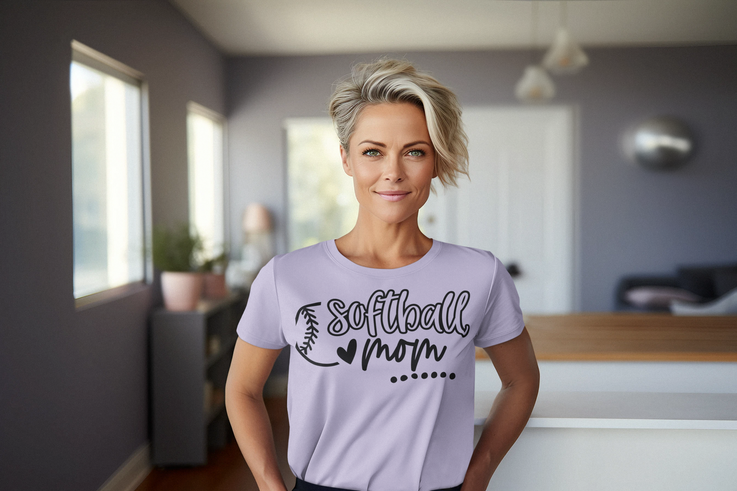 Softball Mom Graphic Tee