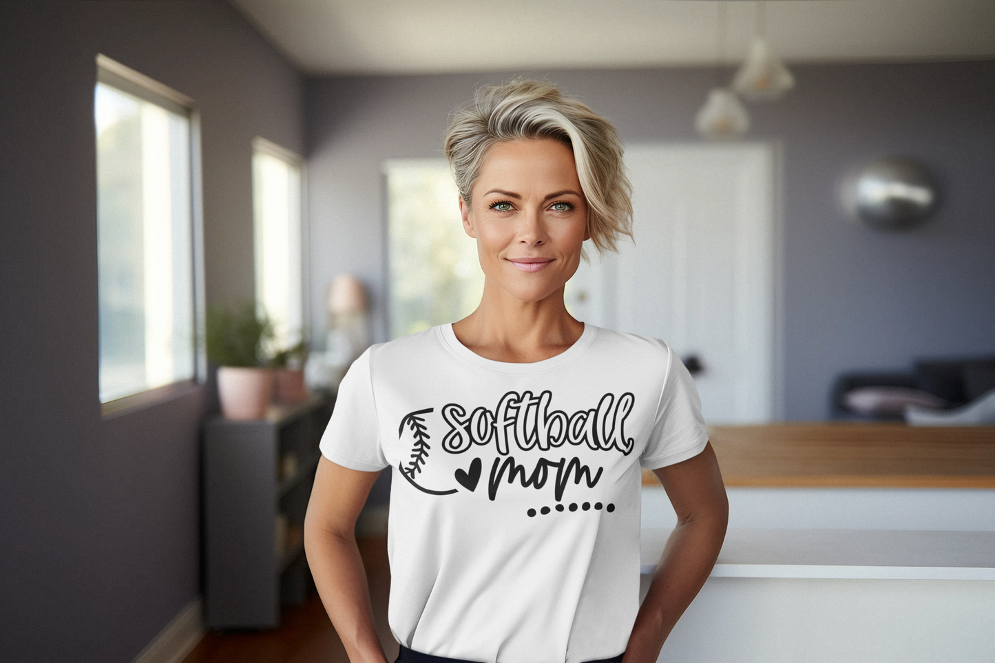 Softball Mom Graphic Tee