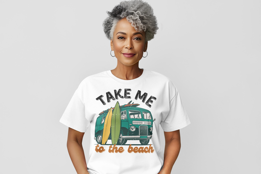 Take me to the Beach Regular & Plus Graphic Tee